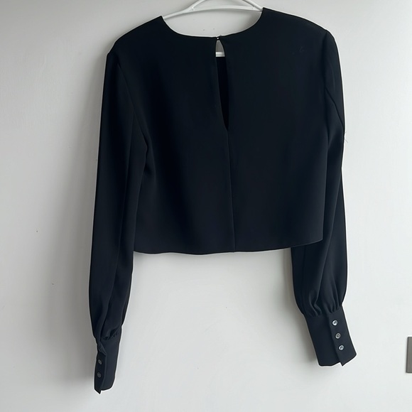 Aritzia Babaton Black Blouse XS - Picture 2 of 6